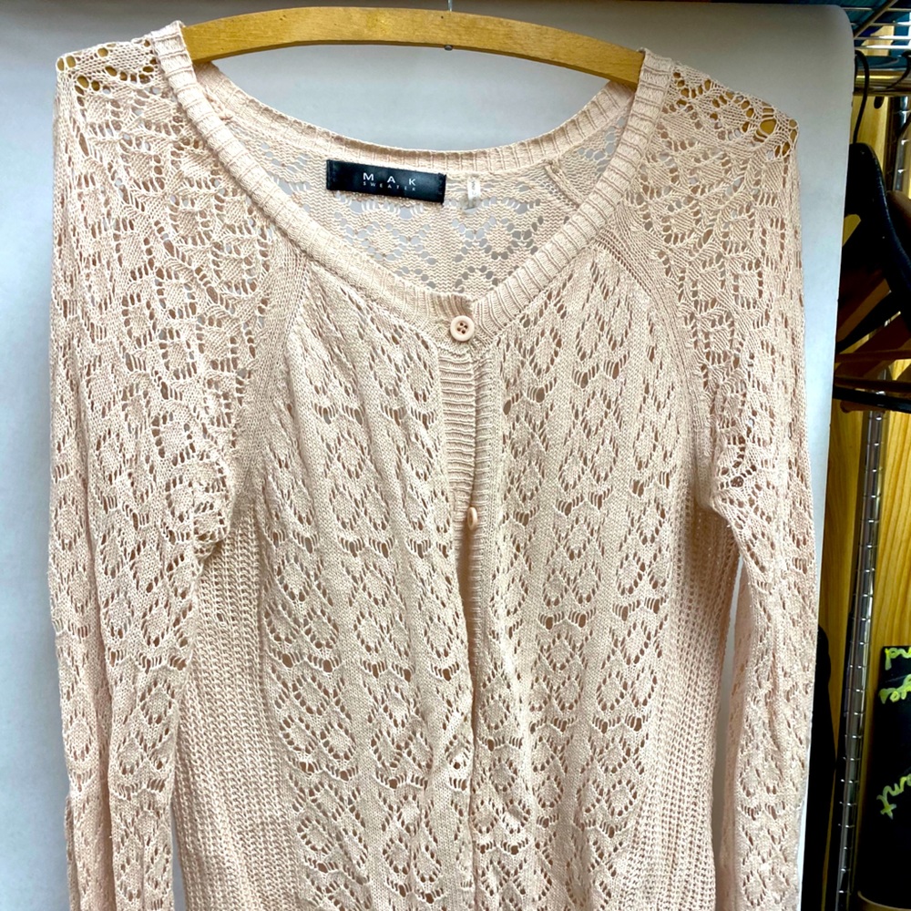 ModCloth Granny Lace-knit Cardigan